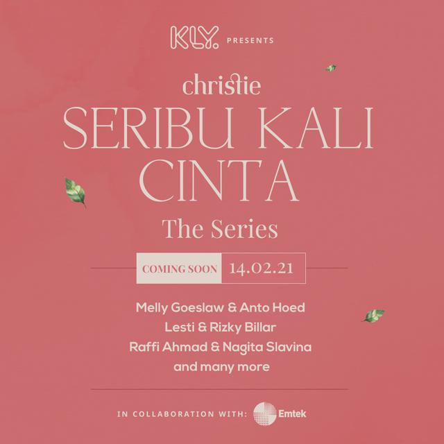 Penyanyi Christie mempersembahkan karya terbarunya bertajuk Seribu Kali Cinta - The Series.