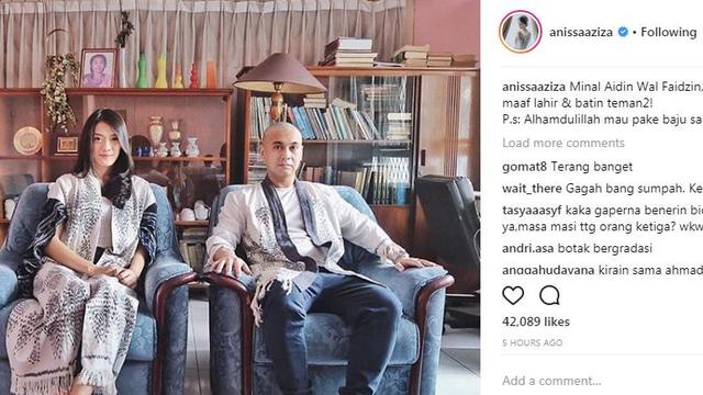 Raditya Dika dan Anissa Aziza