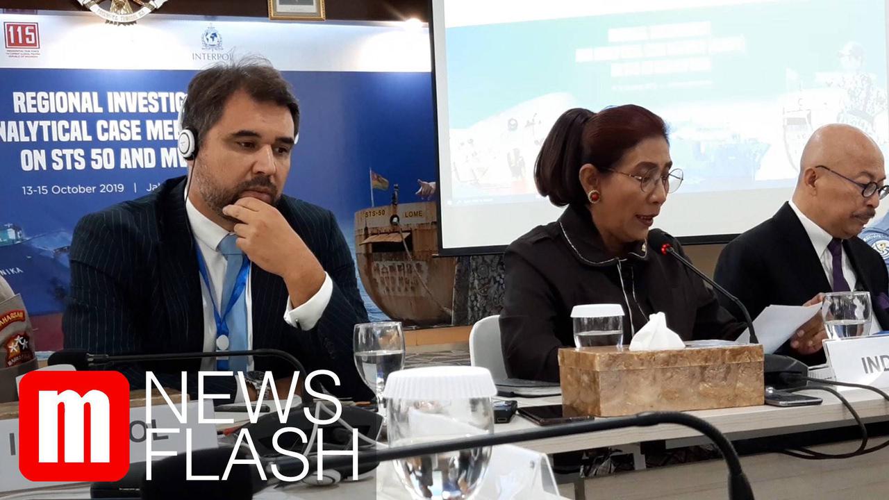 VIDEO: Menteri Susi Gandeng Interpol Kejar Pelaku Illegal Fishing