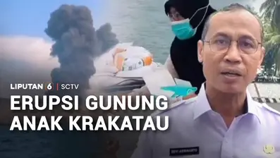 Erupsi Gunung Anak Krakatau terus meningkat, dalam 3 hari terakhir. Kondisi ini membuat empat kecamatan di Lampung Selatan, dilanda hujan abu.
