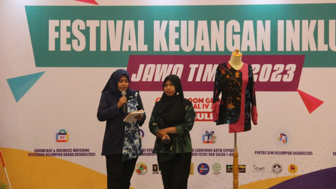 Kelompok Usaha Disabilitas di Jawa Timur Kenalkan Batik Ciprat Sidoarjo dan Siap Bersaing di Industri Kreatif