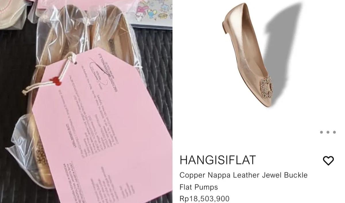 <b>Sepatu Manolo Blahnik</b><br>