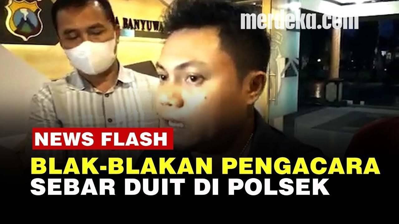 VIDEO: Pengakuan Pengacara yang Hamburkan Uang Puluhan Juta di Polsek Banyuwangi