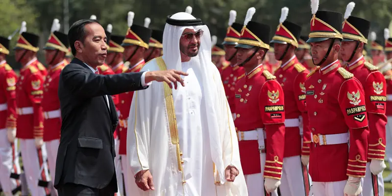 Jokowi Gelar Pertemuan Bilateral dengan Putra Mahkota Abu Dhabi