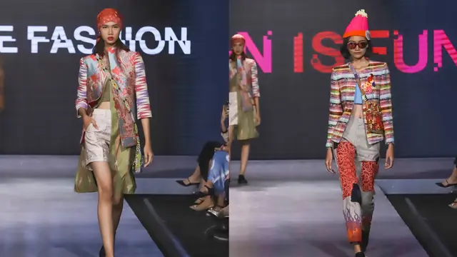 Karya Samuel Watimena di Semarang Fashion Trend 2023