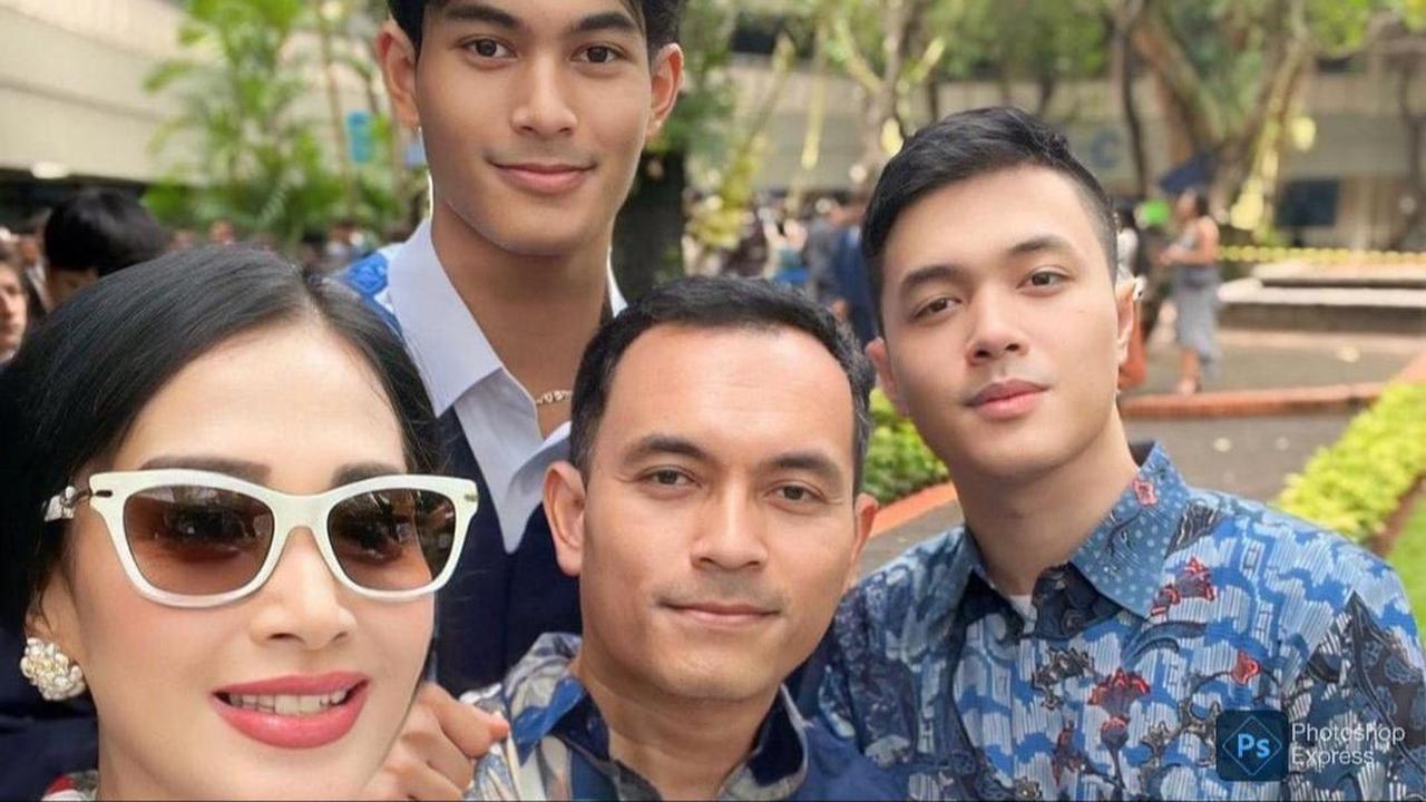 Potret Marco Putra Ganteng Diah Permatasari Wisuda SMA, Sudah Dapat Beasiswa di Amerika