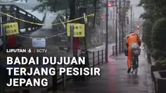 Badai Dujuan Melanda Jepang, Angin Kencang dan Hujan Picu Tanah Longsor di Kanto