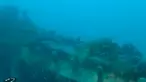 Sebuah gambar yang ditangkap dari rekaman video dari kapal penelitian Martin Bergmann menunjukkan kondisi puing HMS Terror di perairan Teluk Teror, sekitar pantai Pulau King William, Kanada (3/9). (Courtesy Arctic Research Foundation/Handout via REUTERS)