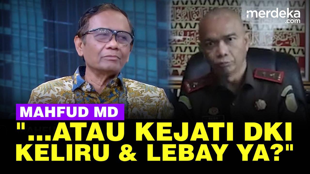VIDEO: Mahfud Soroti Tawaran Restorative Justice Kajati DKI di Kasus Mario Dandy