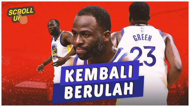 Berita video, scroll up kali ini membahas pemain Golden State Warriors, Draymond Green yang kembali mendapatkan sanksi dari NBA setelah memukul pemain Phoenix Suns.