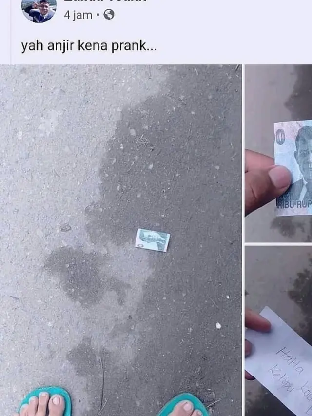 8 Momen Orang Dapat Duit, Ternyata Malah Kena Prank