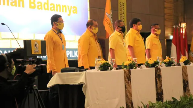 Partai Golkar mengusung 9 kadernya jadi bakal calon gubernur dan wakil gubernur di Pilkada serentak 2020. (Istimewa)