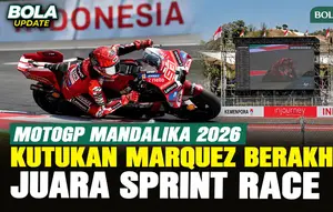 Marc Marquez Akhiri Kutukan Mandalika! Juara Sprint Race MotoGP Indonesia 2026