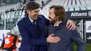 Juventus mengoleksi 42 poin dari 20 pertandingan, unggul dua poin dari AS Roma yang berhasil mereka kalahkan. (Fabio Rossi/LaPresse via AP)