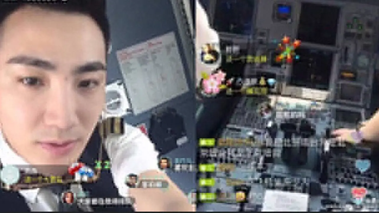 Pilot Ganteng Ini Jadi Populer karena Online Selama Penerbangan