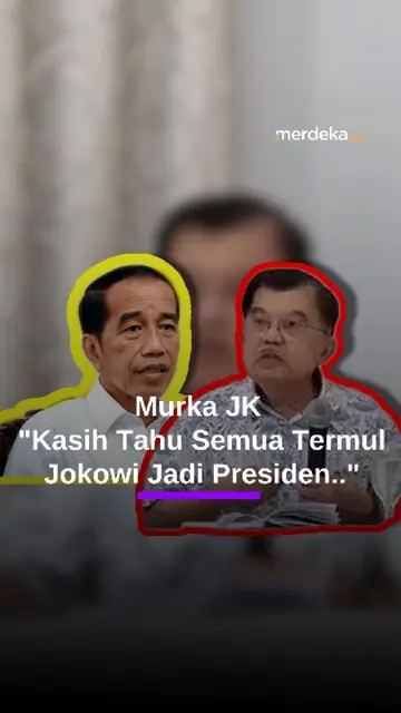 Murka JK Difitnah Kasus Ijazah: Kasih Tahu Semua Termul, Jokowi Jadi Presiden Karena Saya!