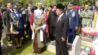 Wakil Presiden Jusuf Kalla di Taman Makam Pahlawan Kalibata (Liputan6.com/ Putu Merta Surya Putra)