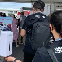 Dukungan Enesis untuk memenuhi kebutuhan hand sanitizer di area Moto GP Mandalika dan destinasi wisata di sekitarnya dari resto sampai hotel