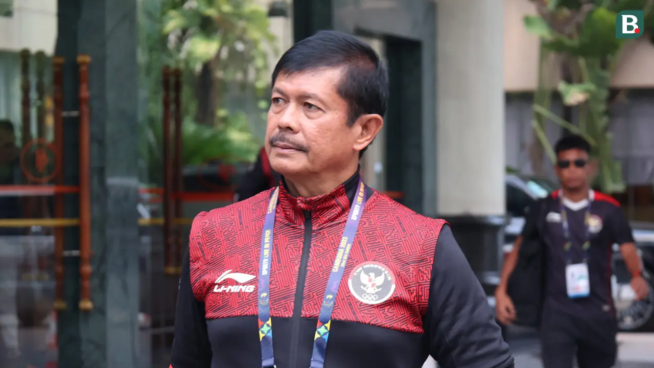 Foto: Ragam Ekspresi Skuad Timnas Indonesia U-22 saat Menuju Stadion Olympic Phnom Penh