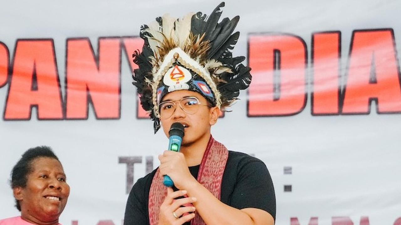 Kaesang Kampanyekan Abdul Faris Umlati-Petrus Kasihiw di Pilkada Papua Barat Daya