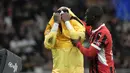 Pada laga tersebut AC Milan kalah dengan skor 1-3 di depan publiknya sendiri, San Siro, Milan, Italia. (AP Photo/Luca Bruno)