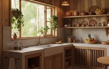 Sederhana Tapi Estetik, Intip 7 Desain Dapur Kecil Ala Tropis dengan Nuansa Kayu untuk Rumah Desa yang Hangat