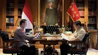 Isi Pertemuan Satu Jam Prabowo dan Kapolri di Hambalang