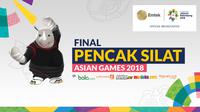 Final pencak sIlat Asian Games 2018. (Bola.com/Dody Iryawan)