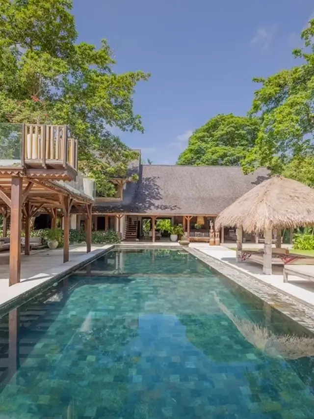Potret rumah Indah Kalalo di Bali yang kini dijual (Sumber: Instagram/@indahkalalo)