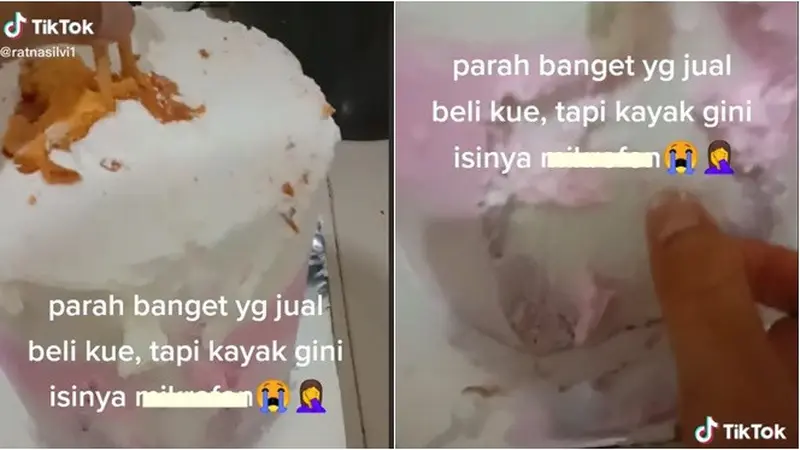 Wanita Ini Kesal Beli Kue Ulang Tahun Isinya Styrofoam, Tak Sesuai Ekspektasi