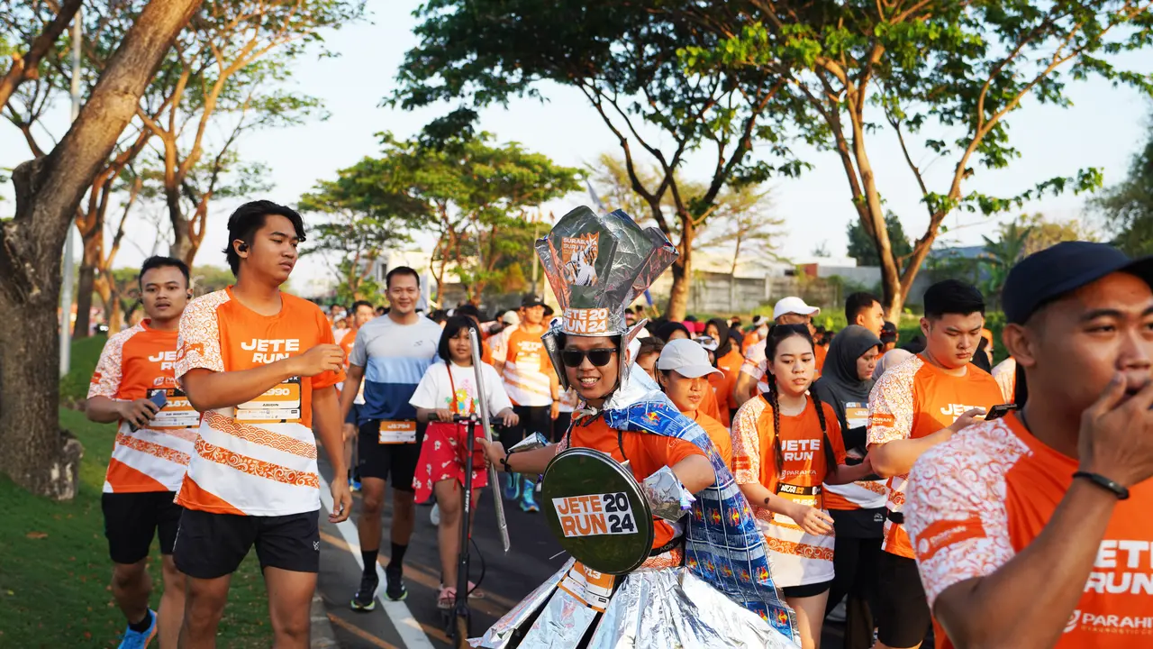 Peserta Jete Run 2024