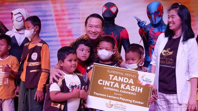 Suasana konferensi pers film Spider-Man: Across The Spider-Verse di Supermal Karawaci Tangerang, 31 Mei 2023. (Foto: Dok. Tim Supermal Karawaci)