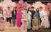 7 Foto Ulang Tahun Pertama Azura, Anak Bungsu Atta dan Aurel, Dihadiri Kris Dayanti serta Gen Halilintar