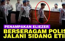 VIDEO: Jalani Sidang Etik, ini Penampakan Bharada E Gagah Berseragam Polisi