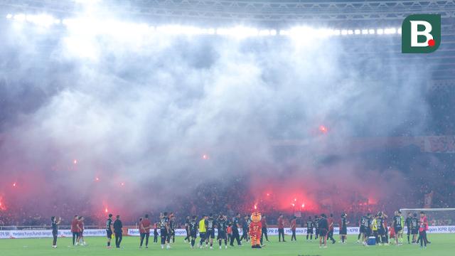 Foto: Atmosfer Manyala di SUGBK, Laga Persija Vs PSIM Pecahkan Rekor Penonton di BRI Super League 2025/2026