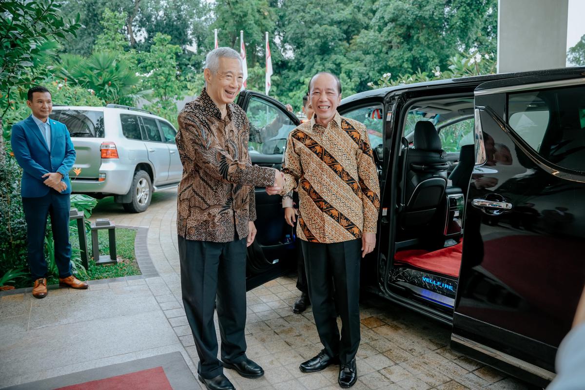 Jokowi Bertemu Menteri Senior Singapura Lee Hsien Loong