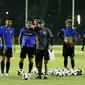 Kondisi fisik pemain Timnas Indonesia masih berada di wilayah 60 persen karena situasi pandemi COVID-19 yang membuat pelatih Shin Tae-yong menyesuaikan menu latihan untuk pemain. (Foto: Bola.com/M Iqbal Ichsan)