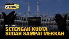 Hampir setengah kuota kedatangan jemaah haji Indonesia tiba di Mekkah. Data dari Kantor Urusan Haji (KUH), jemaah yang kini berada di Mekkah adalah mereka yang secara langsung mendarat di Jeddah dan sebagian lagi jemaah diberangkatkan dari Madinah. Mevi Linawati, jurnalis liputan6.com melaporkan langsung dari Mekkah.