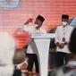 Calon Gubernur dan Calon Wakil Gubernur Sulawesi Tengah (Sulteng) nomor urut 2 Rusdy Mastura dan Ma'mun Amir saat debat Pilkada. (Istimewa)
