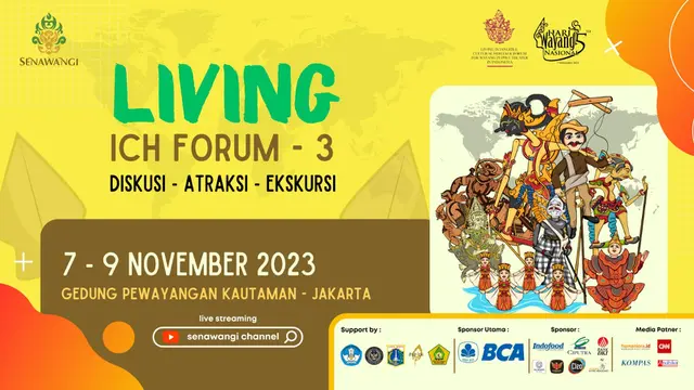 peringatan Hari Wayang Nasional (HWN) Ke-V & Living ICH Forum Ke-III