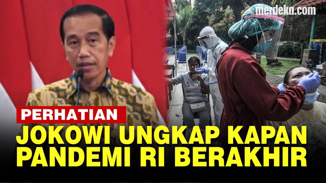 VIDEO: AS Umumkan Pandemi Berakhir, Jokowi Bicara Kapan untuk Indonesia