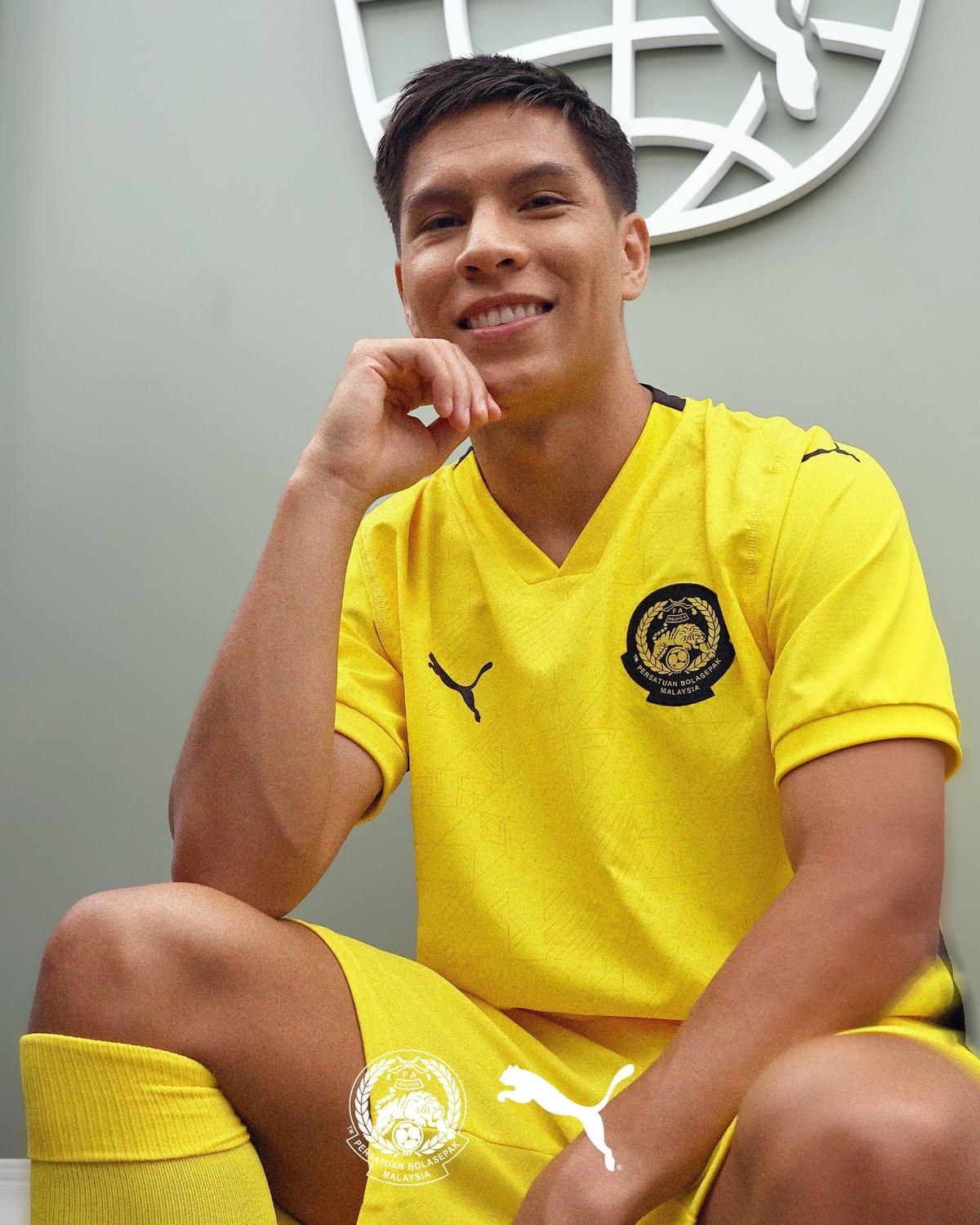 Penampakan jersey baru Timnas Malaysia