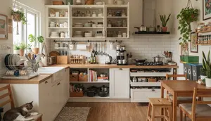 Cara Menata Dapur Sempit agar Meja Tidak Penuh Barang, Trik Memanfaatkan Ruang yang Jarang Dicoba
