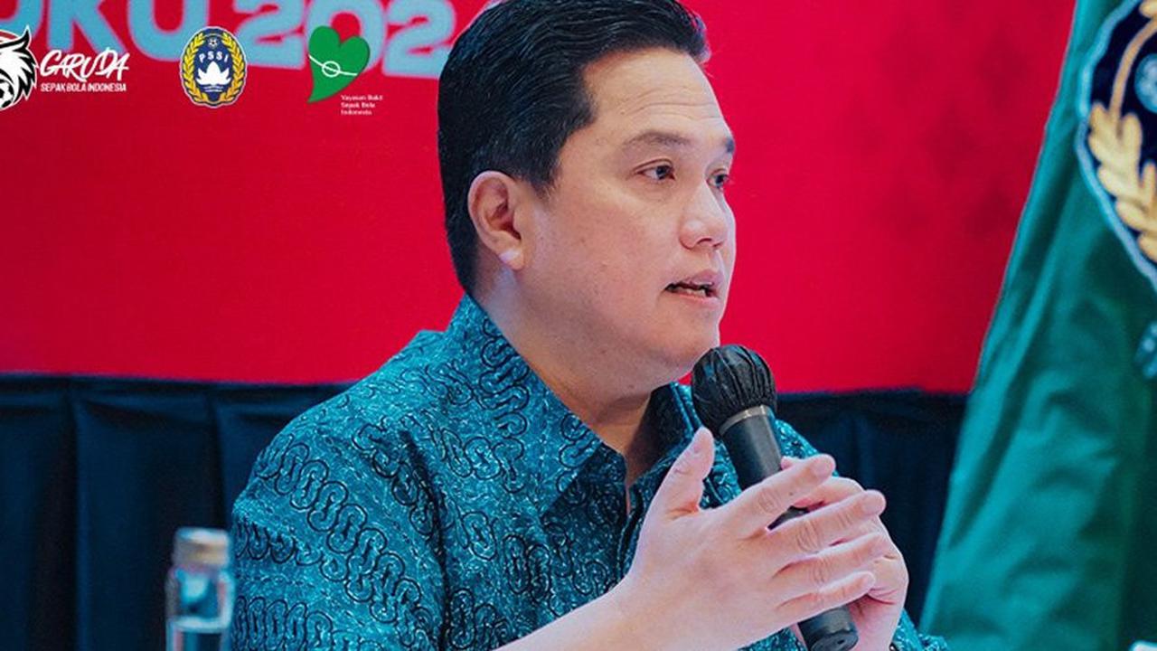 Erick Thohir Minta Maaf ke Presiden Prabowo Timnas Indonesia Gagal Lolos Piala Dunia