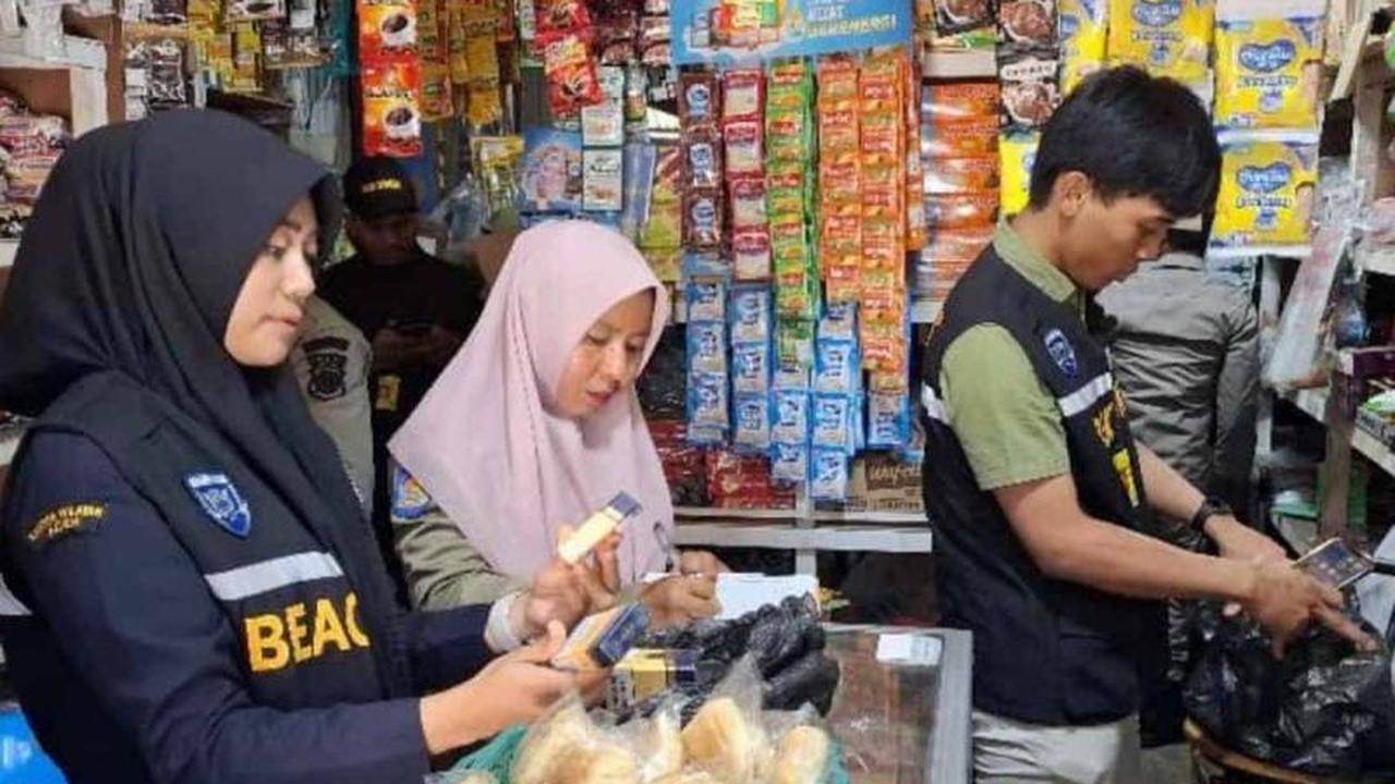 Terungkap! 22.900 Batang Rokok Ilegal Disita Bea Cukai Aceh, Modus Peredarannya Terbongkar
