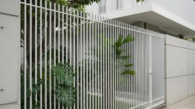 Pagar Besi Hollow Vertical