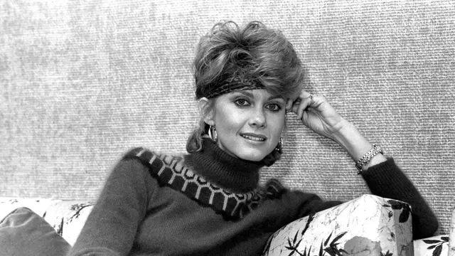 Olivia Newton-John pada 1982. (AP Photo/Reed Saxon, File)
