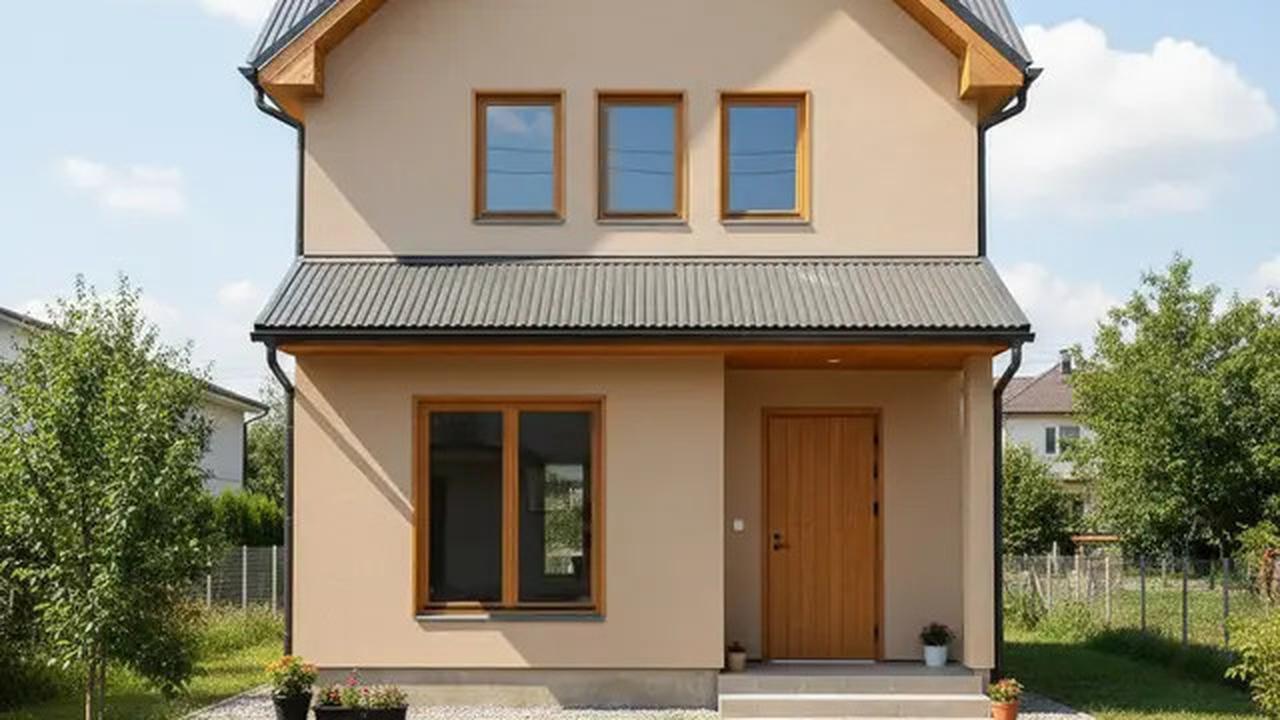 8 Gambar Rumah Sederhana 6x12 Atap Pelana, Desain Modern dan Estetik