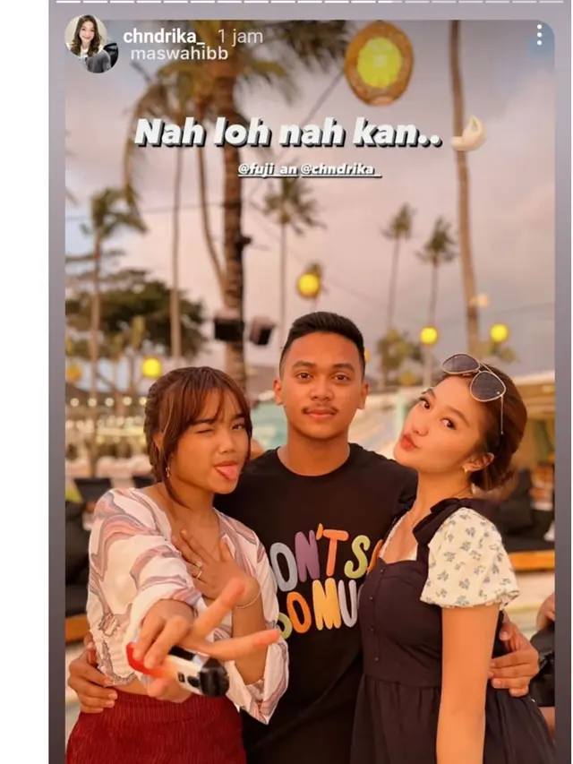 Disebut Bestie, Ini 6 Potret Akrab Fuji dan Chandrika Chika di Bali