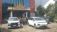 Sidak WFH di Bandar Lampung, Wamendagri Akhmad Wiyagus Gunakan Mobil Listrik untuk Hemat BBM